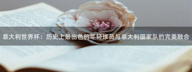 世界杯 中国:意大利世界杯:历史上最出色的年轻球员与意大利国家队的完美融合
